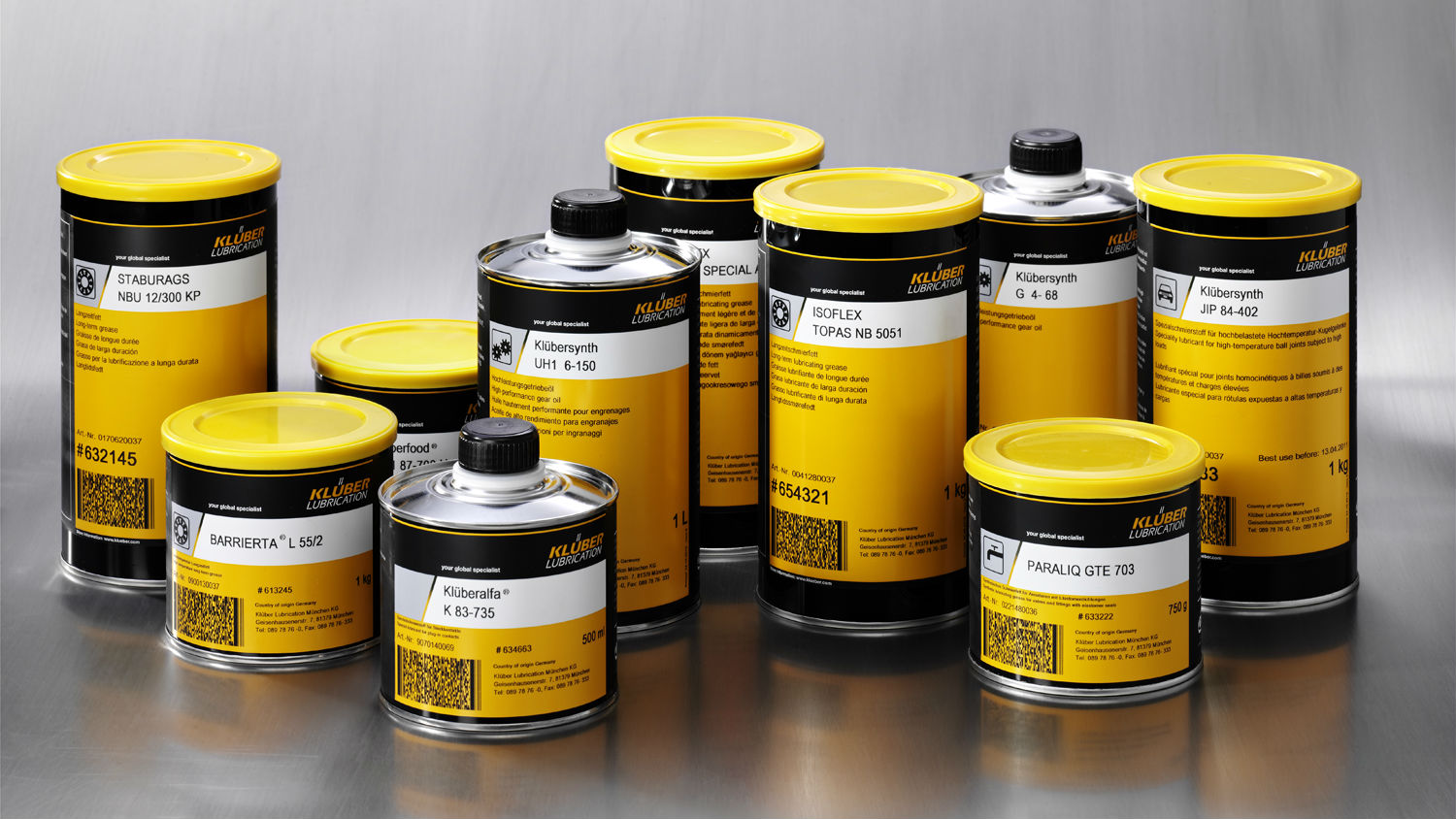 Kl?ber Lubrication Introduces Synthetic Grease